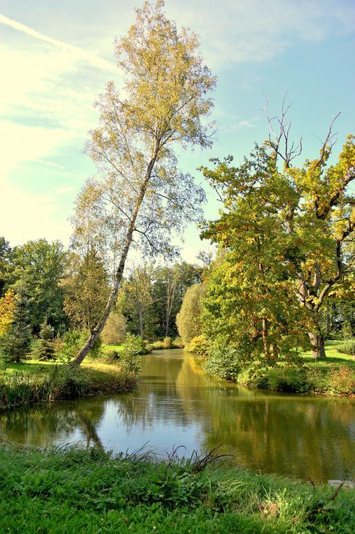 Palac Jablonowo Panzió Ujście Kültér fotó